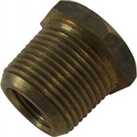 MG Duff Brass Plug for Universal Pencil Anodes (3/4" NPT x 5/8" UNC)  105895