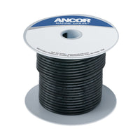 Ancor Tinned Copper Wire, 12 AWG (3mm²), Black - 25ft