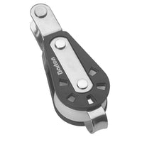Plain Sheave Single- fixed eye clevis pin + becket - ChasNewensMarine