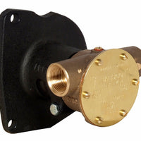 ¾" bronze pump, 40-size, flange-mounted with BSP threaded ports Standard on Ford 4-cylinder ‘Dover’ & ‘Dorset’ diesel engines - Jabsco 10950-2401