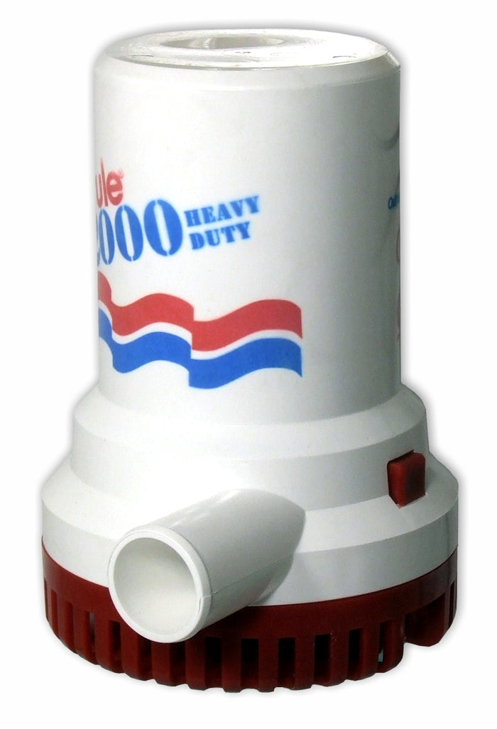 Rule 2000 Submersible. Submersible pump 12 volt DC. - Rule 10 - ChasNewensMarine