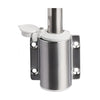Pole Light with EVOLED 360° Light - Pull-Out Version with Wall-Mounting Stainless Steel Base