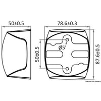 Sphera II LED Navigation Lights up to 20 m, Polycarbonate Body