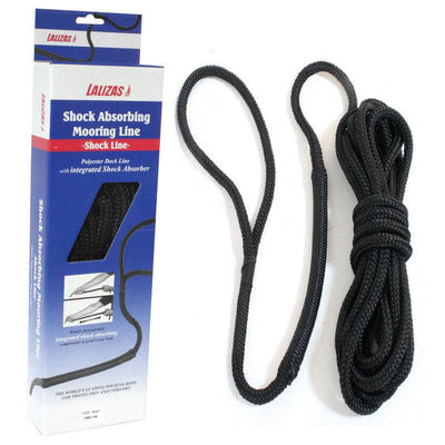 Shock absorbing mooring Line Diam. Black by Lalizas