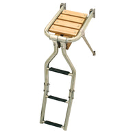 Platform with ladder, Stainless Steel 316 by Lalizas