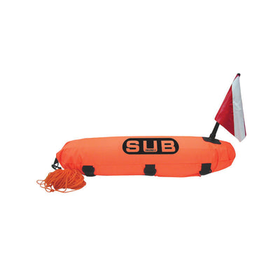 Torpedo Diving Marker Buoy, Reinfoced, ''Safe Dive'' with 20m rope by Lalizas