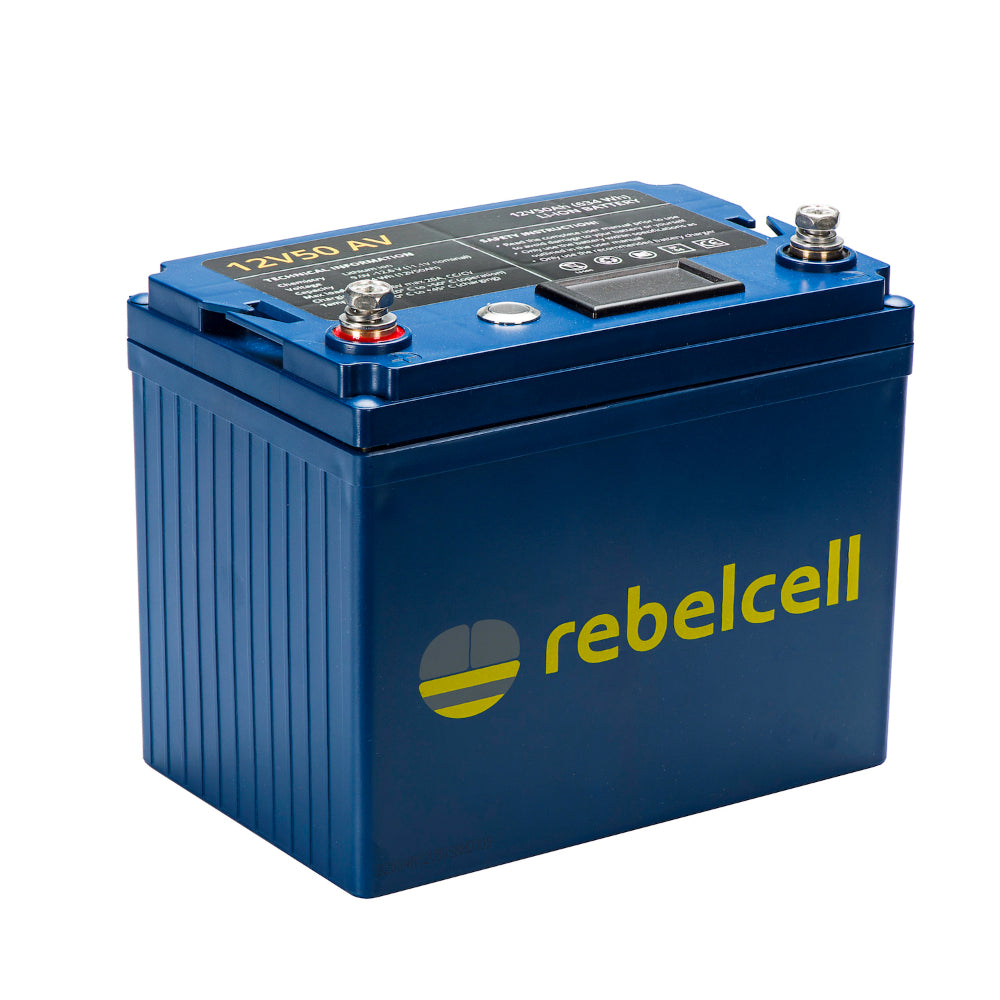 Rebelcell 12V50 AV Li-ion Battery -12V 50A 632Wh