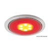 Day/Night LED Ceiling Light Recessless Chromed
