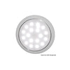 Day/Night LED Ceiling Light Recessless Chromed
