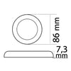 Procion AISI316 Ceiling Light
