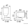 Articulated LED Spotlight ABS Black (x1)