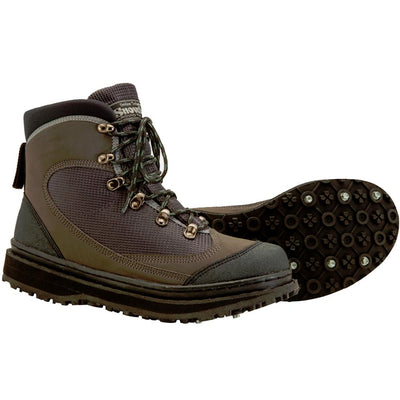 Snowbee Stream-Trek Wading Boots XS-tra Grip Rubber Sole - 8