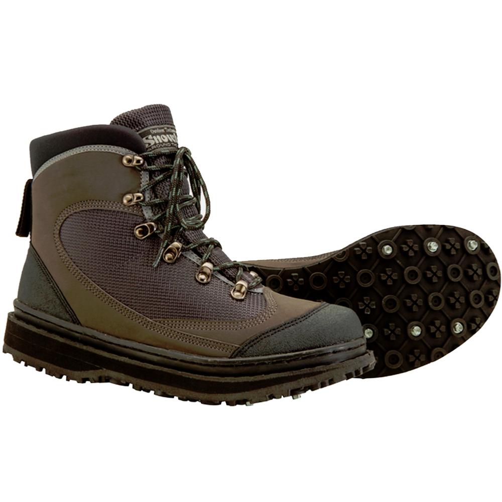 Snowbee Stream-Trek Wading Boots XS-tra Grip Rubber Sole - 8