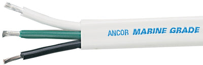 Ancor Triplex Cable, 12/3 AWG (3 x 3mm²), Flat - 100ft