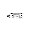 Cartridge Bulb 12 V 10 W