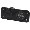 Digital Voltmeter and Power Outlet Recess Mounting