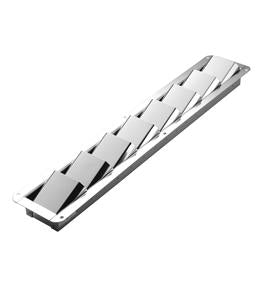 Narrow Stainless Steel Louvered Vents - by ATTWOOD