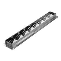 Narrow Stainless Steel Louvered Vents - by ATTWOOD