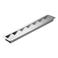 Narrow Stainless Steel Louvered Vents - by ATTWOOD