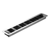 Narrow Stainless Steel Louvered Vents - by ATTWOOD