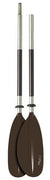 2 Piece BLACK Kayak Paddle 220cm