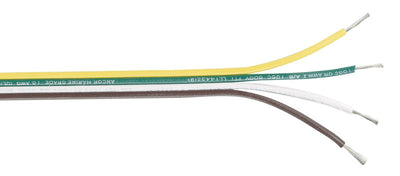 Ancor Bonded Cable, 16/4 AWG (4 x 1mm²), Flat - 100ft