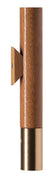 Mahogany 125cm with a Brass Ring