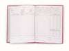Boat Ships Log Book, Red
