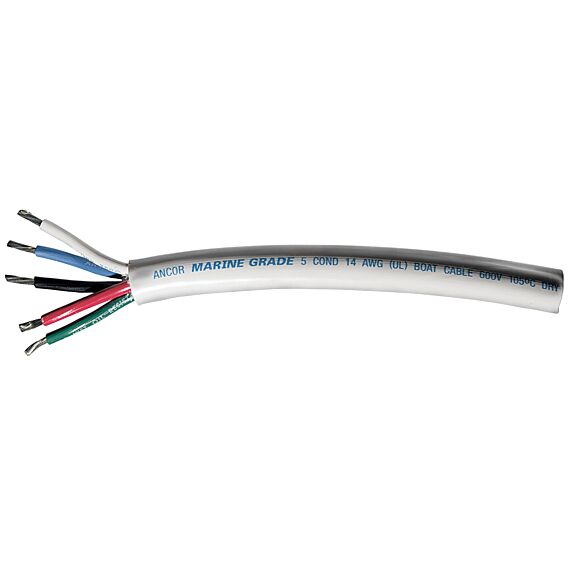 Mast Cable, 14/5 AWG (5 x 2mm²), Round - 100ft