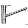 Diana Swivelling Mixer with Ceramic Cartridge, Adjustable Jet and Long Neck, Suitable for Kitchen Sinks