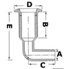 Nylon Skin Fitting with Stainless Steel Head 90° Adaptor