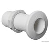 Threaded Seacock White Plastic