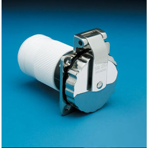 Inlet, 50A 125/250V, Stainless Steel