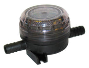 Pump Inlet Strainer - 15mm (1/2") Hose Protects all electric diaphragm pumps Flojet 01720002S