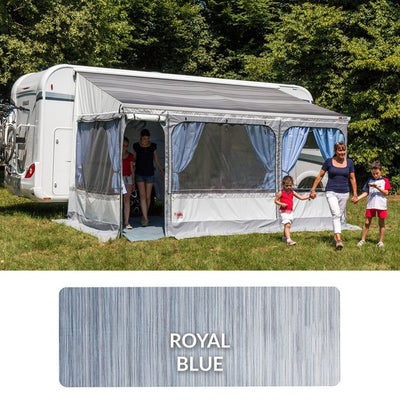 Polar White Zip Top 450 Royal Blue Fabric - 06531A01Q