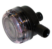 Fresh Water Pump Inlet Strainer - 19mm (3/4") Hose Protects all electric diaphragm pumps  (Flojet 01740010)