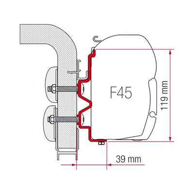 Hymer Camp 4.5m - 98655-275