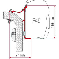 Adaptor Hymer B Klasse 3.5m - 98655-244