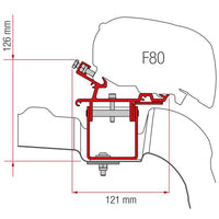 Kit VW Crafter / Man L3 H3 No Roof Rail (98655Z043) - 98655Z043