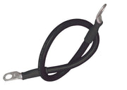 Ancor Battery Cable Assembly, 2 AWG (34mm²) Wire, 5/16" (7.93mm) Stud, Black - 32in (81.2cm)