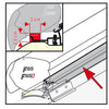Kit Rain Guard F80/F65 50cm - 98655Z019