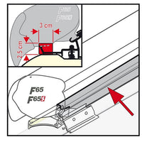 Kit Rain Guard F80/F65 50cm - 98655Z019
