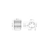 Aqua Signal Series 40-12V RED AR mount