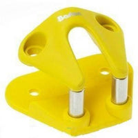 Pillar Fairlead Yellow Min - ChasNewensMarine
