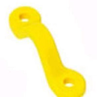 Top Fairlead Yellow Mid - ChasNewensMarine