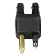 Can Fuel Connector Male OMC Twin Exit
