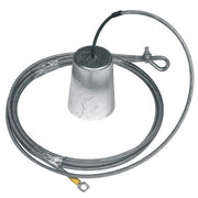 AG Zinc Hanging Anode 2.2kg with 4.0m Cable