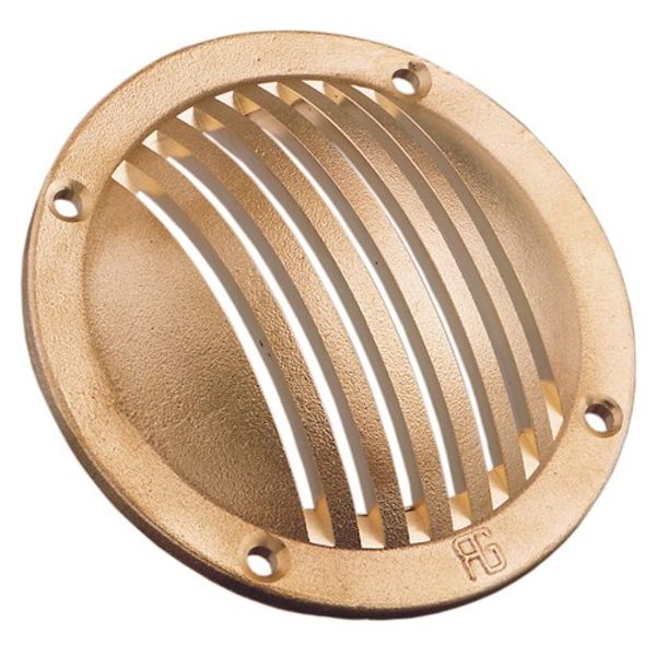 Grate Full Brass 100mm Diameter - ChasNewensMarine