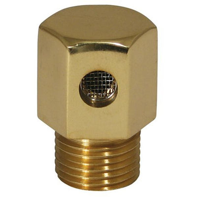 AG Polished Brass Hex Tank Vent 1/2
