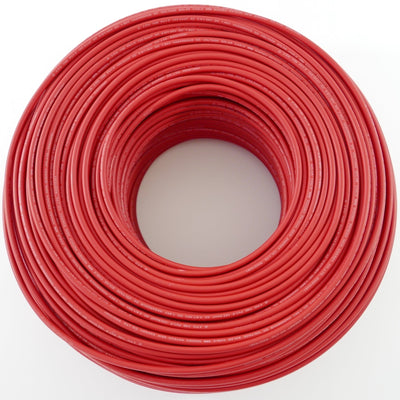 2.5mm² Single Core Solar Cable (Red), Rated 40Amp